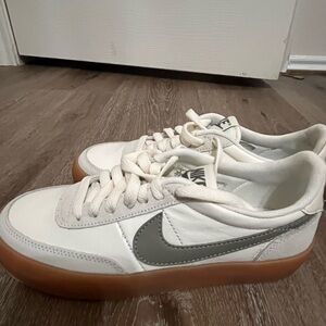 Nike White and Gray Sneakers
